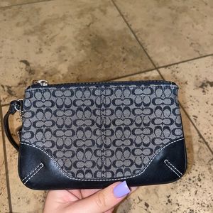 Coach mini wallet/clutch